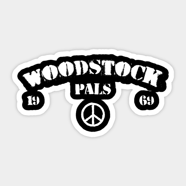 Woodstock 1969 Sticker by emma17